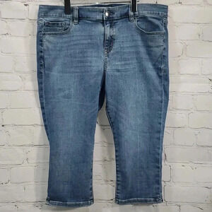 Lane Bryant Low Rise Skinny Pedal Flex Magic Waistband Deluxe Fit Size 16